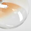 Chehalis Plafoniera, Lampada a sfera Ambrato, Chiaro, 4-Luci