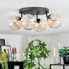 Chehalis Plafoniera, Lampada a sfera Ambrato, Chiaro, 4-Luci