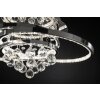 Wofi MEDLEY Plafoniera LED Cromo, 1-Luce