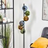 Koyoto Lampada a sfera, Lampada da terra 34 cm Blu, Oro, Verde, 6-Luci