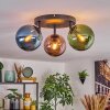 Gastor Plafoniera, Lampada a sfera Blu, Verde, Ramato, 3-Luci