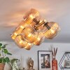 Koyoto Plafoniera, Lampada a sfera Oro, Nero, 10-Luci