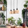 Granja Lampadario a sospensione, Lampada a sospensione Écru, Nero, 3-Luci