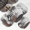 Ripoll Plafoniera, Lampada a sfera Oro, Nero, 10-Luci