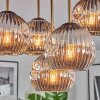 Ripoll Plafoniera, Lampada a sfera Ottone, Nero, 5-Luci