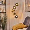 Koyoto Lampada a sfera, Lampada da terra 32 cm Blu, Oro, Verde, 5-Luci