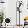 Koyoto Lampada a sfera, Lampada da terra 32 cm Blu, Oro, Verde, 5-Luci