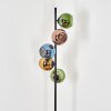 Koyoto Lampada a sfera, Lampada da terra 32 cm Blu, Oro, Verde, Ramato, 5-Luci