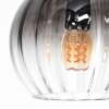 Koyoto Plafoniera, Lampada a sfera Oro, Nero, 10-Luci