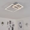 Buren Plafoniera LED Nichel opaco, 1-Luce