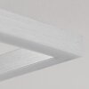 Buren Plafoniera LED Nichel opaco, 1-Luce
