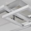 Buren Plafoniera LED Nichel opaco, 1-Luce