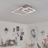 Buren Plafoniera LED Nichel opaco, 1-Luce