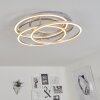 Buren Plafoniera LED Nichel opaco, 1-Luce