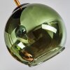 Koyoto Plafoniera, Lampada a sfera Oro, Nero, 5-Luci