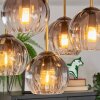 Koyoto Plafoniera, Lampada a sfera Oro, Nero, 5-Luci