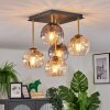 Koyoto Plafoniera, Lampada a sfera Oro, Nero, 5-Luci