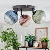 Chehalis Plafoniera, Lampada a sfera Blu, Verde, Chiaro, Ramato, 3-Luci Chehalis Plafoniera, Lampada a sfera Blu, Verde, Chiaro, Ramato, 3-Luci