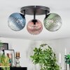 Chehalis Plafoniera, Lampada a sfera Blu, Verde, Chiaro, Ramato, 3-Luci Chehalis Plafoniera, Lampada a sfera Blu, Verde, Chiaro, Ramato, 3-Luci