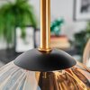 Koyoto Plafoniera, Lampada a sfera 45 cm Ottone, Nero, 5-Luci