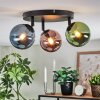 Chehalis Plafoniera, Lampada a sfera 44 cm Blu, Verde, Ramato, 3-Luci