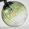 Chehalis Plafoniera, Lampada a sfera Blu, Verde, Chiaro, Ramato, 3-Luci