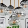 Ripoll Plafoniera, Lampada a sfera Ottone, Nero, 5-Luci