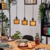 Bassagoda Lampadario a sospensione, Lampada a sospensione Écru, Nero, 3-Luci