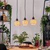 Bongal Lampadario a sospensione, Lampada a sospensione Écru, Nero, 3-Luci
