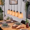 Lindberg Lampadario a sospensione, Lampada a sospensione Écru, Nero, 5-Luci