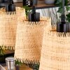 Lindberg Lampadario a sospensione, Lampada a sospensione Écru, Nero, 5-Luci