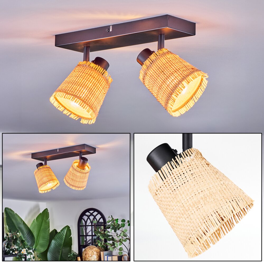Lindberg Plafoniera, Faretto da soffitto Nero, 2-Luci main product photo