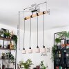 Bassagoda Lampadario a sospensione, Lampada a sospensione Écru, Nero, 4-Luci