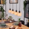 Bassagoda Lampadario a sospensione, Lampada a sospensione Écru, Nero, 4-Luci