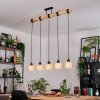 Bassagoda Lampadario a sospensione, Lampada a sospensione Écru, Nero, 5-Luci