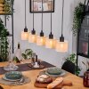 Bassagoda Lampadario a sospensione, Lampada a sospensione Écru, Nero, 5-Luci