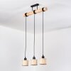 Sabadim Lampadario a sospensione, Lampada a sospensione Écru, Nero, 3-Luci