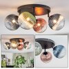 Chehalis Plafoniera, Lampada a sfera 30 cm Blu, Verde, Chiaro, Ramato, 4-Luci