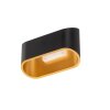 Applique WOFI FIA LED Nero, 1-Luce