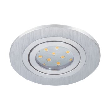 Eglo AREITIO Lampada da incasso LED Alluminio, 1-Luce Eglo AREITIO Lampada da incasso LED Alluminio, 1-Luce