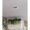 Illuminazione Eglo ROSLEY Plafoniera, Faretto da soffitto Nero, 2-Luci