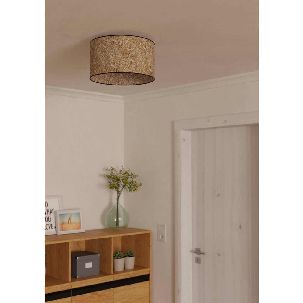 Illuminazione Eglo BUTTERBURN Plafoniera, Applique Nero, 1-Luce main product photo