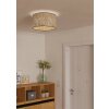 Illuminazione Eglo BUTTERBURN Plafoniera, Applique Nero, 1-Luce
