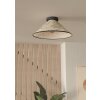 Illuminazione Eglo OXPARK Plafoniera, Applique Nero, 1-Luce