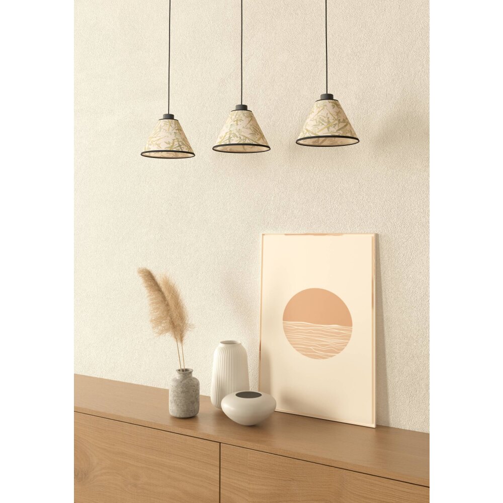 Illuminazione Eglo OXPARK Lampadario a sospensione Nero, 3-Luci main product photo