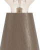 Illuminazione Eglo ASBY Lampada da tavolo Marrone scuro, 1-Luce
