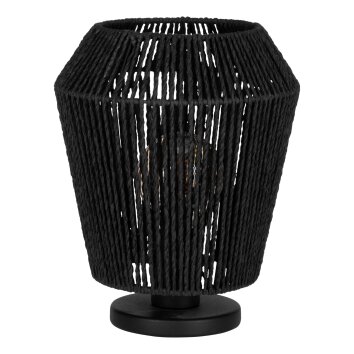 Illuminazione Eglo PERSLEY Lampada da tavolo Nero, 1-Luce