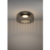 Illuminazione Eglo GINESTRONE-Z Plafoniera, Applique LED Nero, 1-Luce, Cambia colore