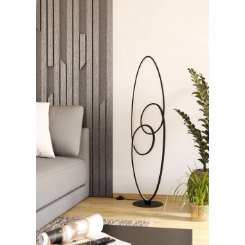 Illuminazione Eglo GIANELLA Lampada da terra LED Nero, 1-Luce Illuminazione Eglo GIANELLA Lampada da terra LED Nero, 1-Luce