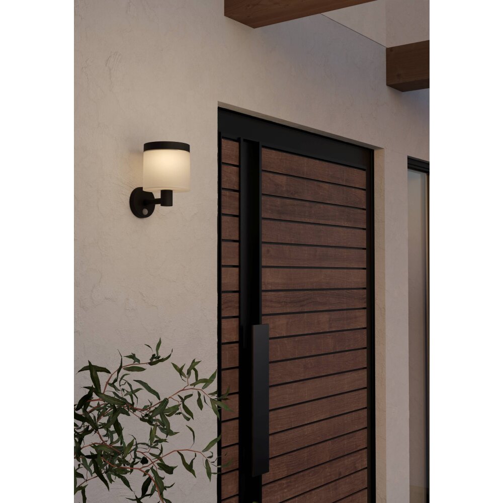Illuminazione Eglo PANTETE Lampada solare LED Nero, 1-Luce, Sensori di movimento main product photo